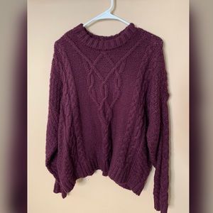 Plum Sweater